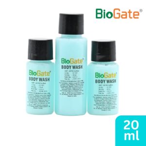 Biogate® Hotel Bodywash/Shower Gel/Liquid Soap 20ml | Ideal for 3/4/5 Star Hotels (Lavender)