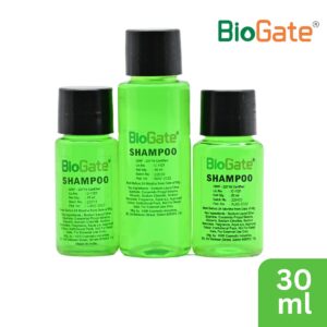Small shampoo bottle