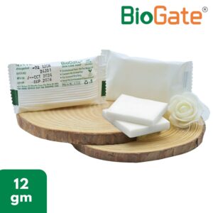 BioGate® Small Soap 12gm - Designed for 3, 4, 5 Star Hotels | Guest Soap with Invigorating Scent