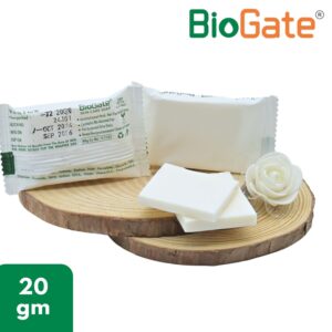 BioGate® Hotel Soap 20gm - Designed for 3, 4, 5 Star Hotels | Guest Soap with Invigorating Scent