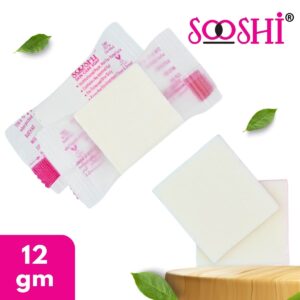 Sooshi® Hotel Soap 12gm - Refreshing Guest Soap with Gentle Cleansing Formula | Ideal for Hotels, Guesthouses & Resorts