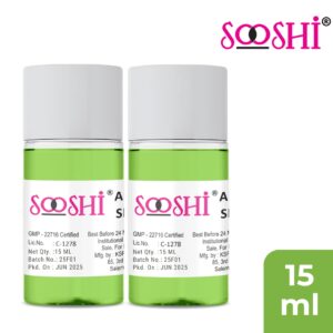 Sooshi® Aloe Vera Small Shampoo 15ml - Bulk Shampoo for Hotels, Resorts, and Guesthouses